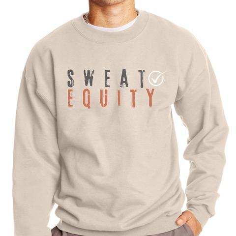 Sweat Equity Check "GO Crew Neck"