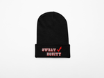 Sweat Equity Check "Font Beanie"